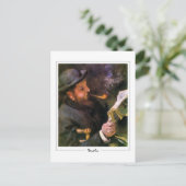 Pierre-Auguste Renoir #587-2 - Fine Art Postcard Postkarte (Stehend Vorderseite)