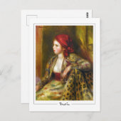 Pierre-Auguste Renoir #611-3 - Fine Art Postcard Postkarte (Vorne/Hinten)
