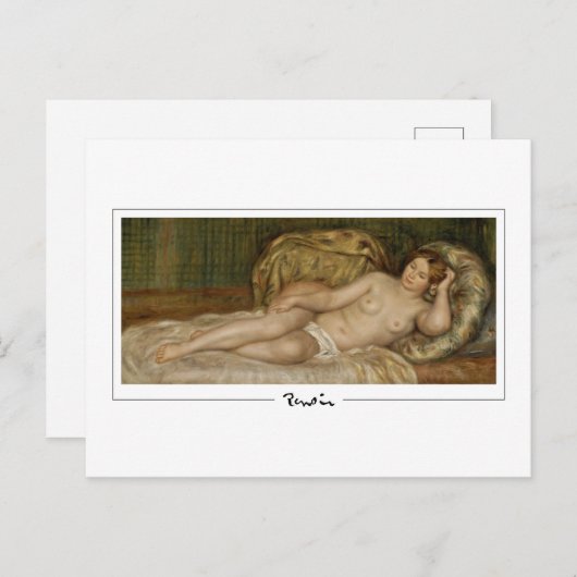 Pierre-Auguste Renoir #6 - Kunsthistorkarte Postkarte (Vorne/Hinten)