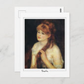 Pierre-Auguste Renoir #99-3 - Fine Art Postcard Postkarte (Vorne/Hinten)