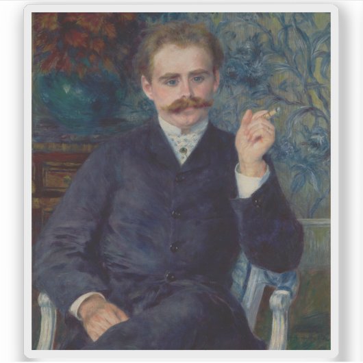 Pierre-Auguste Renoir - Albert Cahen d'Anvers Aufkleber (Vorderseite)