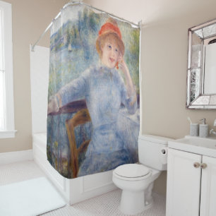 Pierre Auguste Renoir - Alphonsine Fournaise Duschvorhang