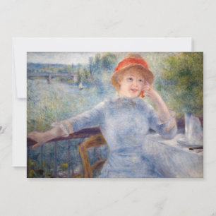 Pierre Auguste Renoir - Alphonsine Fournaise Einladung