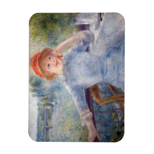 Pierre Auguste Renoir - Alphonsine Fournaise Magnet (Vertikal)