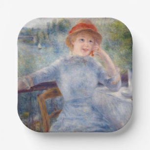 Pierre Auguste Renoir - Alphonsine Fournaise Pappteller