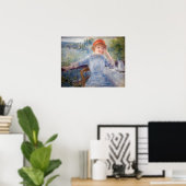 Pierre Auguste Renoir - Alphonsine Fournaise Poster (Heimbüro)