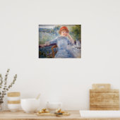 Pierre Auguste Renoir - Alphonsine Fournaise Poster (Küche)