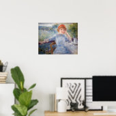 Pierre Auguste Renoir - Alphonsine Fournaise Poster (Heimbüro)