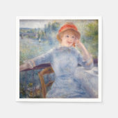 Pierre Auguste Renoir - Alphonsine Fournaise Serviette (Vorderseite)