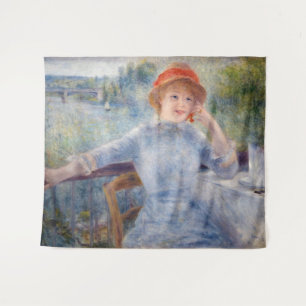 Pierre Auguste Renoir - Alphonsine Fournaise Wandteppich