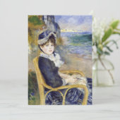 Pierre-Auguste Renoir - Am Meer Einladung (Stehend Vorderseite)