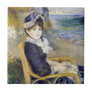 Pierre-Auguste Renoir - Am Meer Fliese