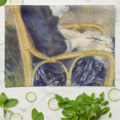 Pierre-Auguste Renoir - Am Meer Geschirrtuch (Gefaltet)