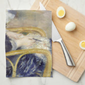 Pierre-Auguste Renoir - Am Meer Geschirrtuch (Viertel Falte)
