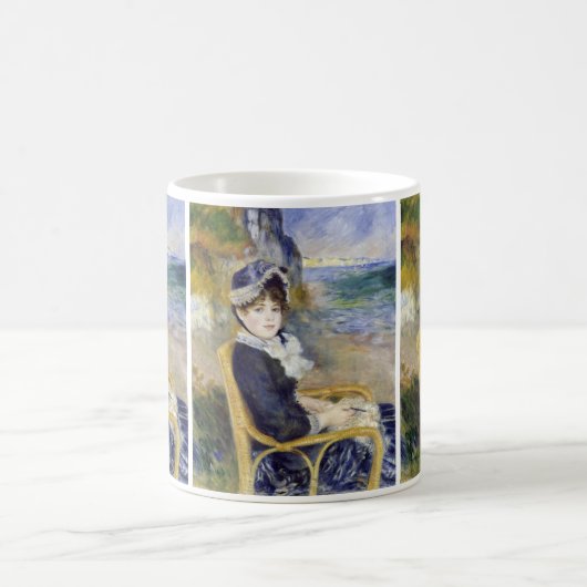 Pierre-Auguste Renoir - Am Meer Kaffeetasse (Mittel)