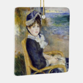 Pierre-Auguste Renoir - Am Meer Keramikornament (Rechts)