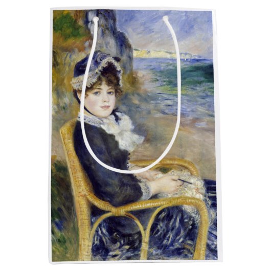 Pierre-Auguste Renoir - Am Meer Mittlere Geschenktüte (Vorderseite)