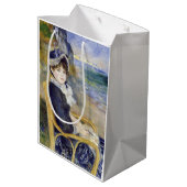 Pierre-Auguste Renoir - Am Meer Mittlere Geschenktüte (Rückseite Schrägansicht)