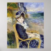 Pierre-Auguste Renoir - Am Meer Poster (Vorne)