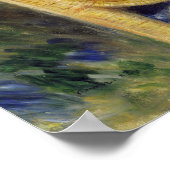 Pierre-Auguste Renoir - Am Meer Poster (Ecke)