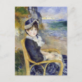 Pierre-Auguste Renoir - Am Meer Postkarte (Vorderseite)