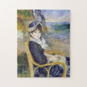 Pierre-Auguste Renoir - Am Meer Puzzle (Vertikal)