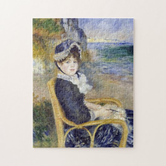 Pierre-Auguste Renoir - Am Meer Puzzle (Vertikal)