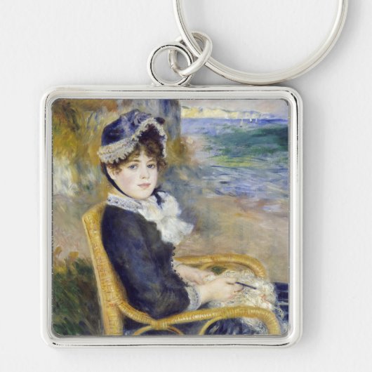 Pierre-Auguste Renoir - Am Meer Schlüsselanhänger (Vorne)