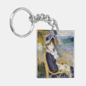 Pierre-Auguste Renoir - Am Meer Schlüsselanhänger (Vorderseite links)