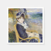 Pierre-Auguste Renoir - Am Meer Serviette (Vorderseite)