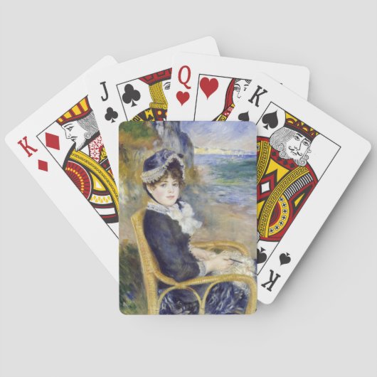 Pierre-Auguste Renoir - Am Meer Spielkarten (Rückseite)