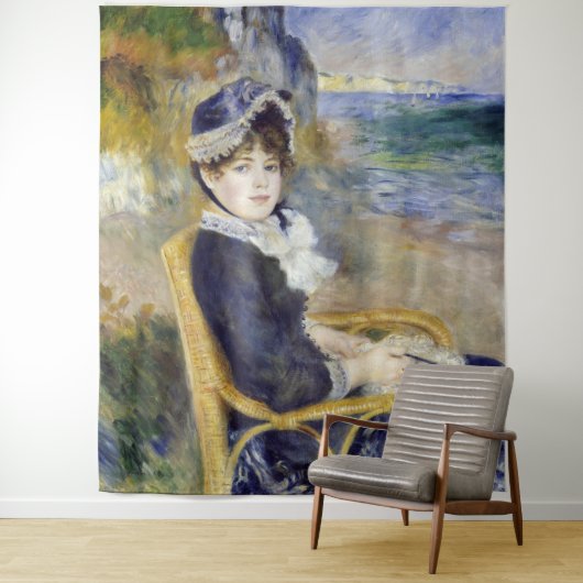 Pierre-Auguste Renoir - Am Meer Wandteppich (Beispiel)