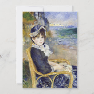 Pierre-Auguste Renoir - Am Meeresufer Dankeskarte