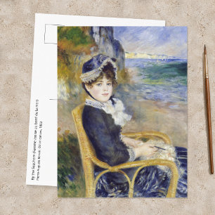 Pierre-Auguste Renoir - Am Meeresufer Postkarte