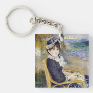 Pierre-Auguste Renoir - Am Meeresufer Schlüsselanhänger