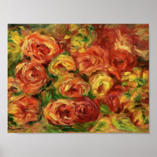 Pierre-Auguste Renoir- Armful of Rose Poster