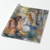 Pierre-Auguste Renoir - Auf der Wiese Geschenkpapier (Ungerollt)