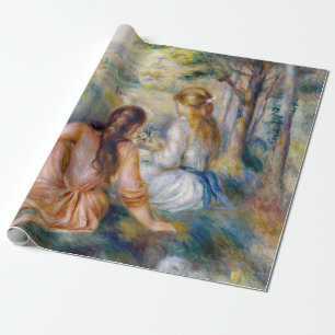 Pierre-Auguste Renoir - Auf der Wiese Geschenkpapier