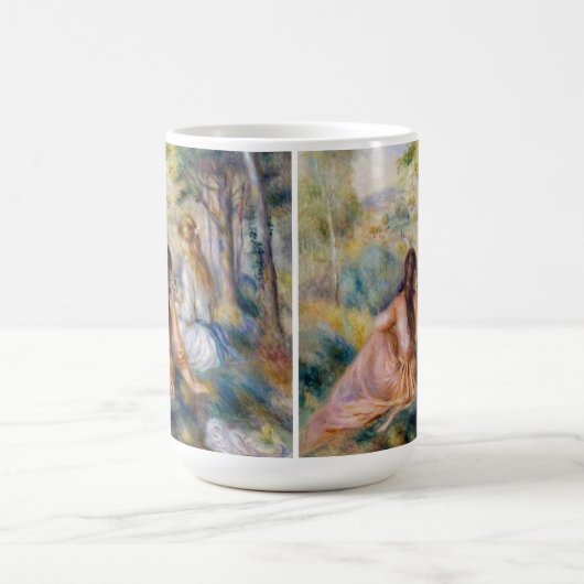 Pierre-Auguste Renoir - Auf der Wiese Kaffeetasse (Mittel)