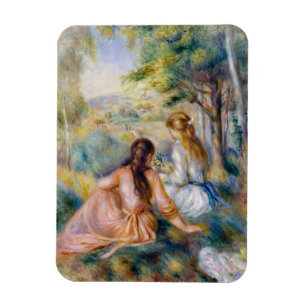 Pierre-Auguste Renoir - Auf der Wiese Magnet