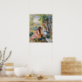 Pierre-Auguste Renoir - Auf der Wiese Poster (Küche)