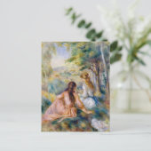 Pierre-Auguste Renoir - Auf der Wiese Postkarte (Stehend Vorderseite)