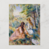 Pierre-Auguste Renoir - Auf der Wiese Postkarte (Vorderseite)