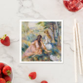 Pierre-Auguste Renoir - Auf der Wiese Serviette (Beispiel)