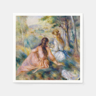 Pierre-Auguste Renoir - Auf der Wiese Serviette