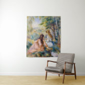 Pierre-Auguste Renoir - Auf der Wiese Wandteppich (Beispiel)
