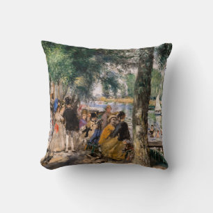 Pierre-Auguste Renoir - Baden an der Seine Kissen