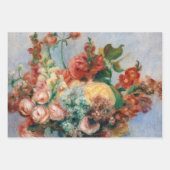 Pierre-Auguste Renoir - Blume Auswahl Geschenkpapier Set (Vorderseite 3)