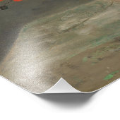 Pierre-Auguste Renoir - Blume in einer Vase 1866 Fotodruck (Ecke)