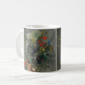 Pierre-Auguste Renoir - Blume in einer Vase 1866 Kaffeetasse (Vorderseite Links)